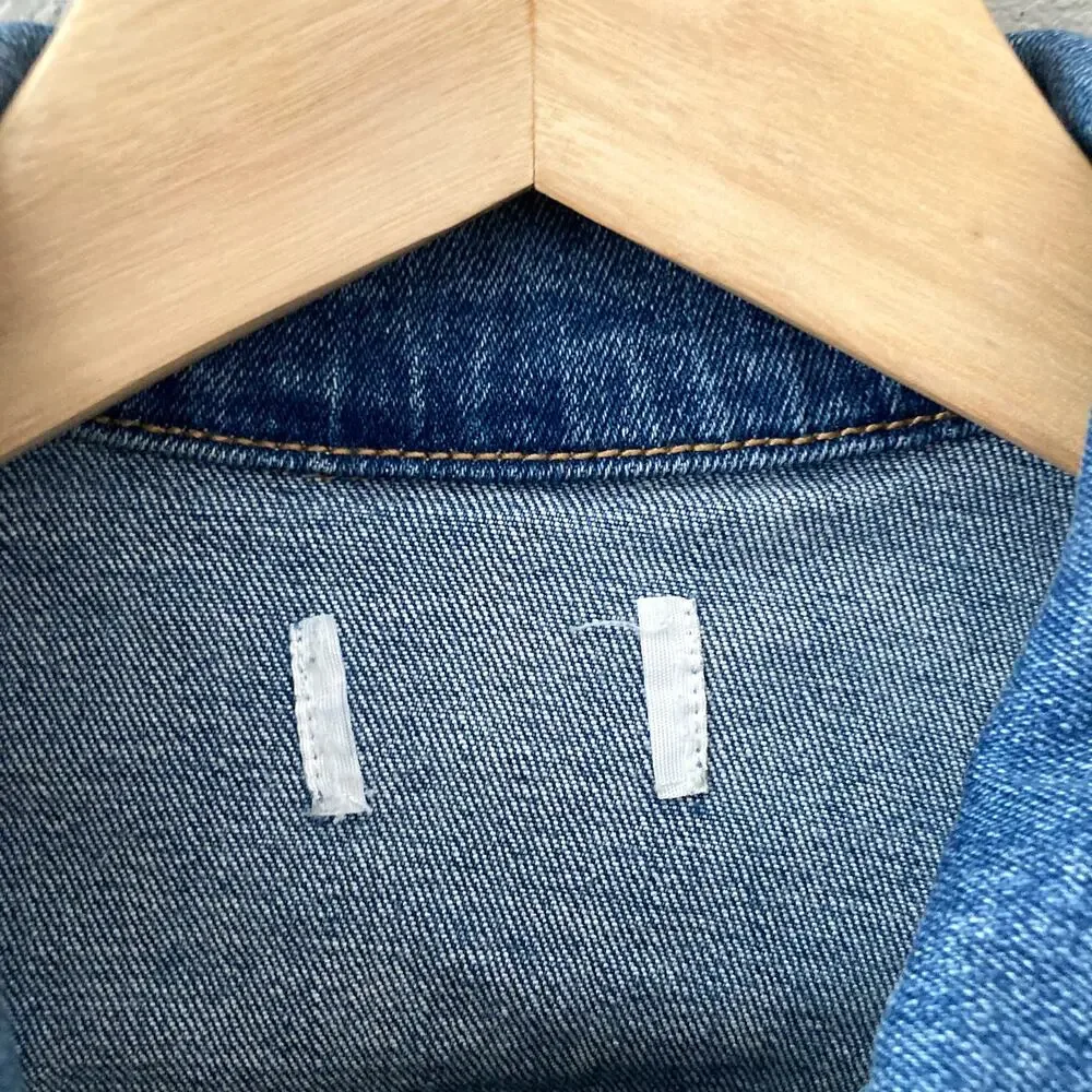 Old Navy Medium Wash Denim Jean Jacket - Large 10/12